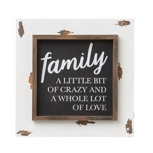 New Family Love Sign